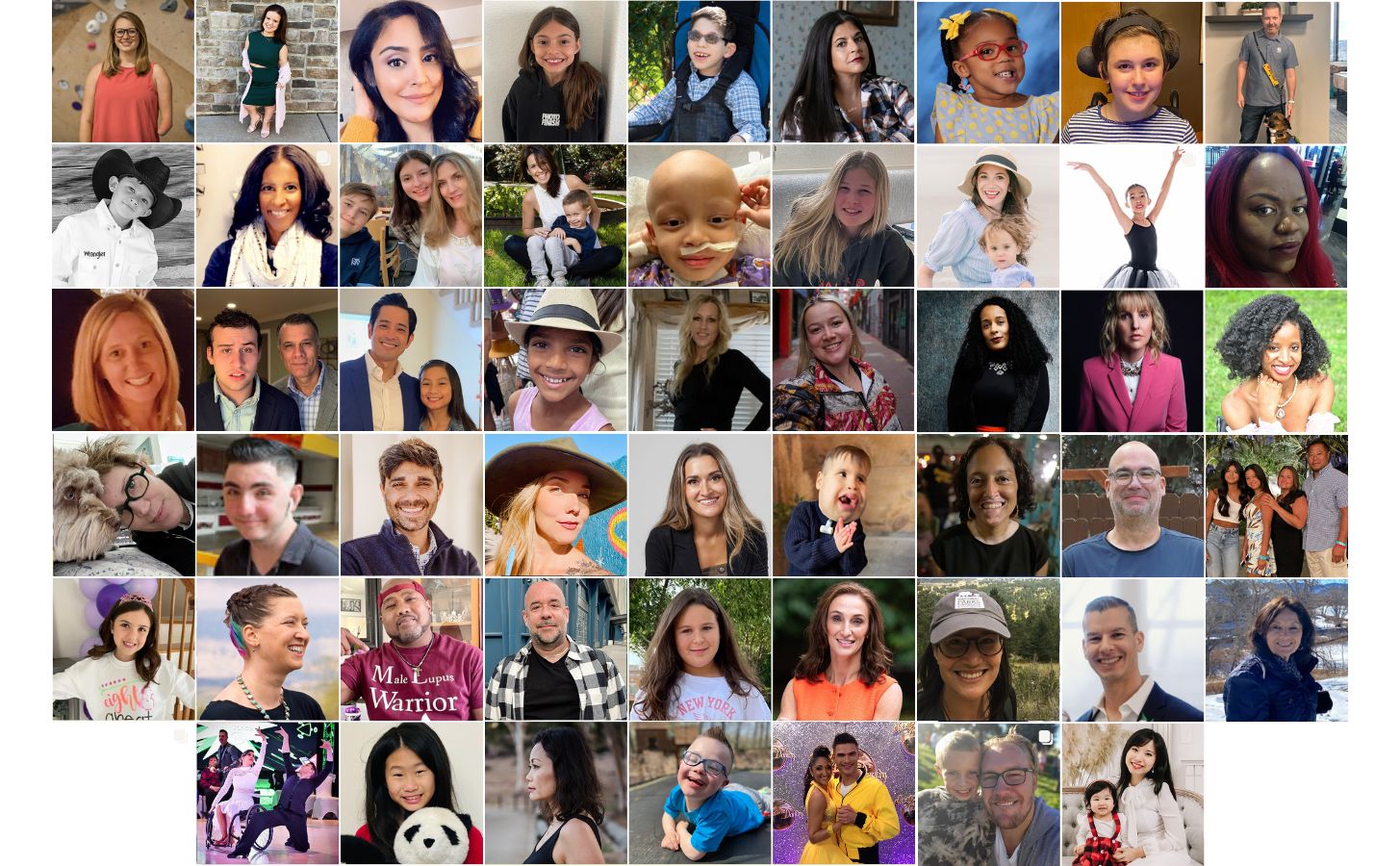A collage of Inclusion Heroes