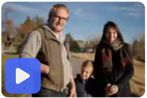 Julie with her family
