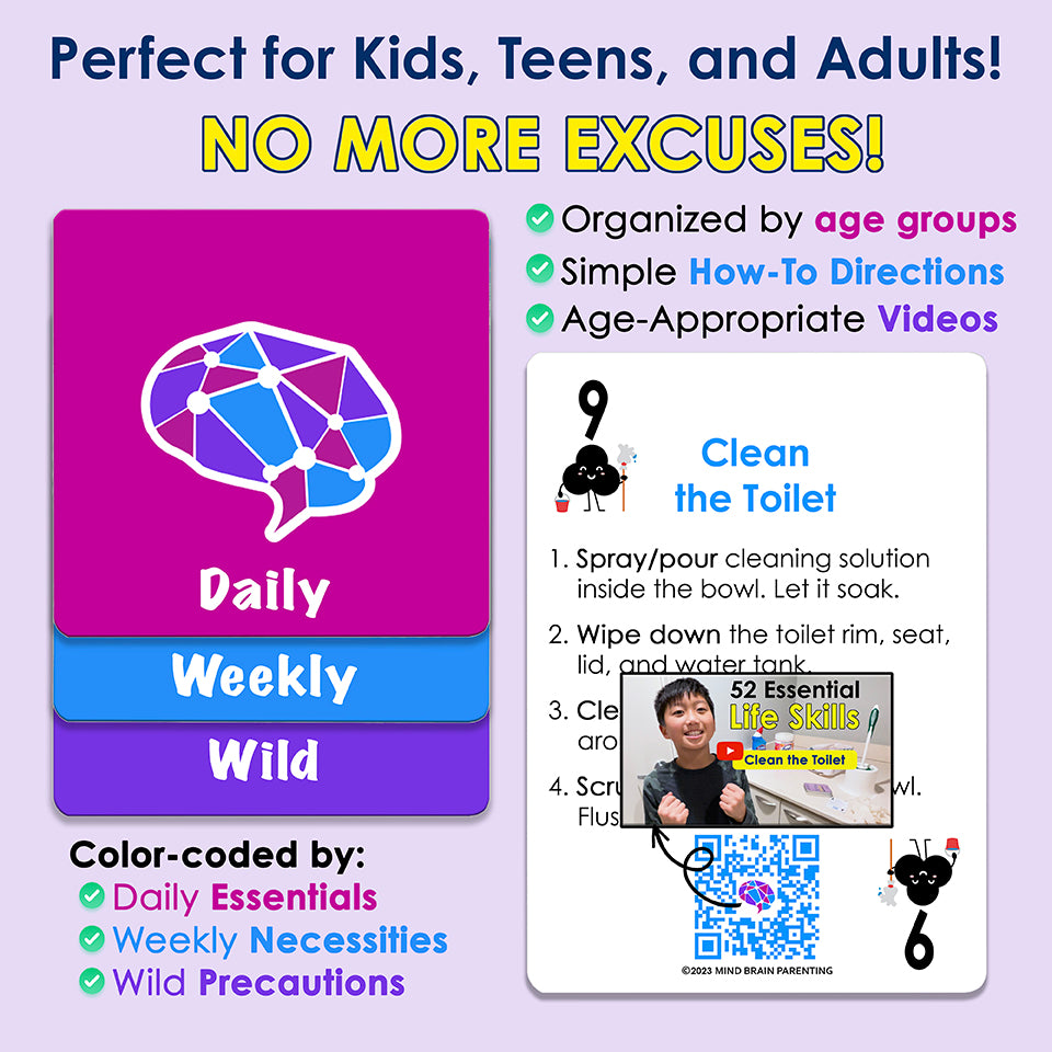 Essential Human Skills for Kids - Double Deck Edition